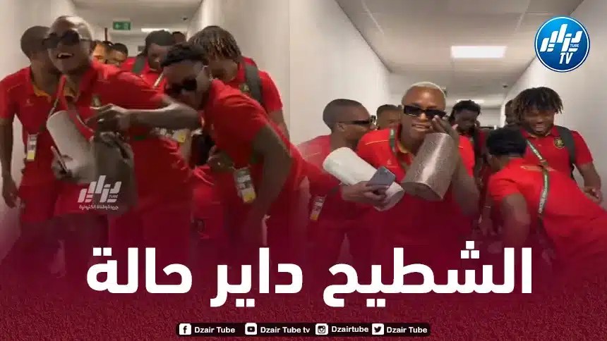 بالــفيديو…هكذا وصل لاعبو منتخب أنغولا إلى ملعب ”السلام”