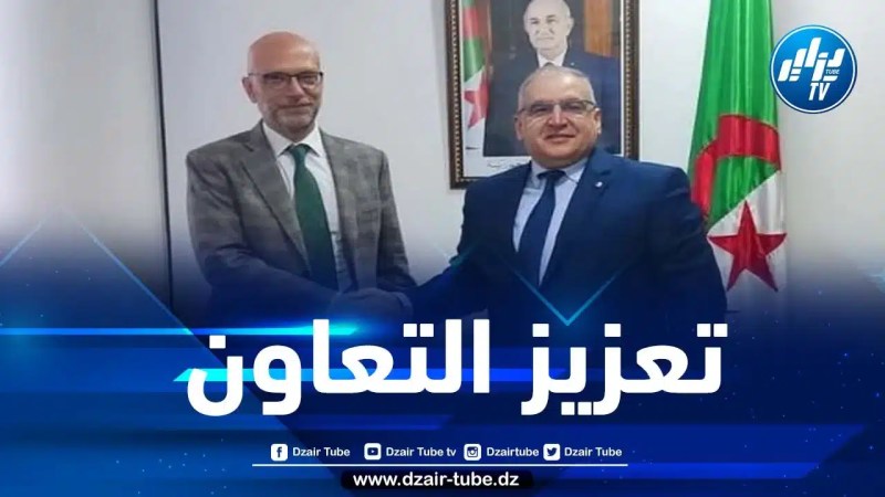 مقرمان يستقبل سفير إيطاليا بالجزائر