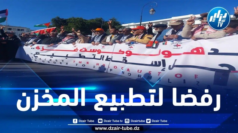 المغرب: تنظيم 1850 مظاهرة تضامنا مع غزة منذ بدء الحرب