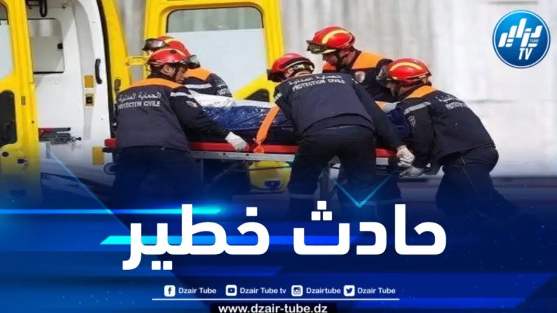 05 جرحى في حادث إصطدام بين سيارتين بخنشلة