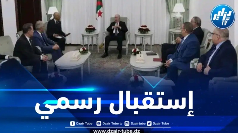 رئيس الجمهورية يستقبل وزير الداخلية الإيطالي 