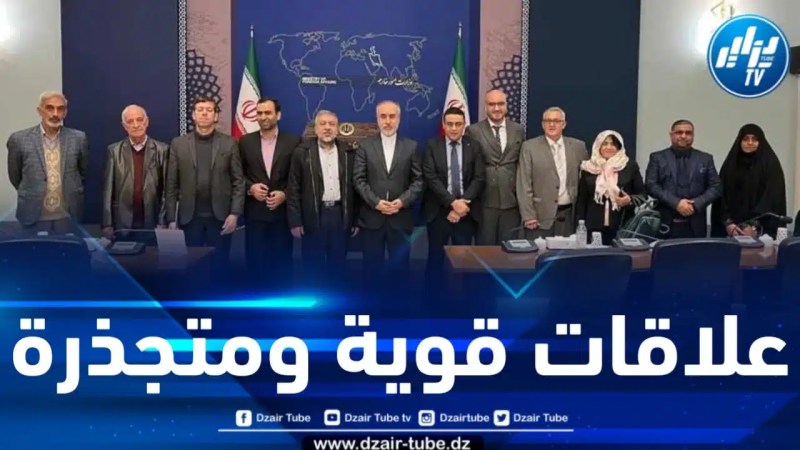 إيران تُؤكد على عمق العلاقات الثنائية مع الجزائر قبيل الزيارة المرتقبة لرئيسي