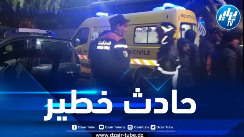 المدية : 04 جرحى في حادث إصطدام بين سيارة وشاحن