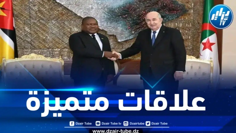 الرئيس تبون: الجزائر وموزمبيق تجمعهما علاقات أخوة عميقة