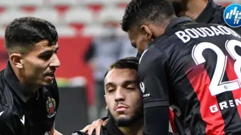 لاعب جزائري جديد يخطف الأنظار في نيس