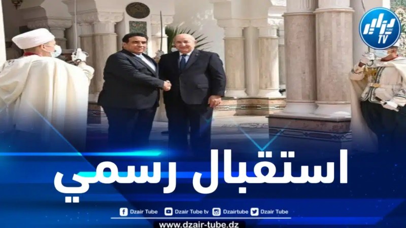 رئيس الجمهورية يستقبل رئيس المجلس الرئاسي الليبي