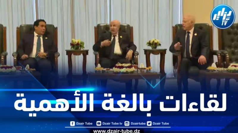 الرئيس تبون يستعرض مخرجات قمة الجزائر للغاز مع نظيريه التونسي والليبي