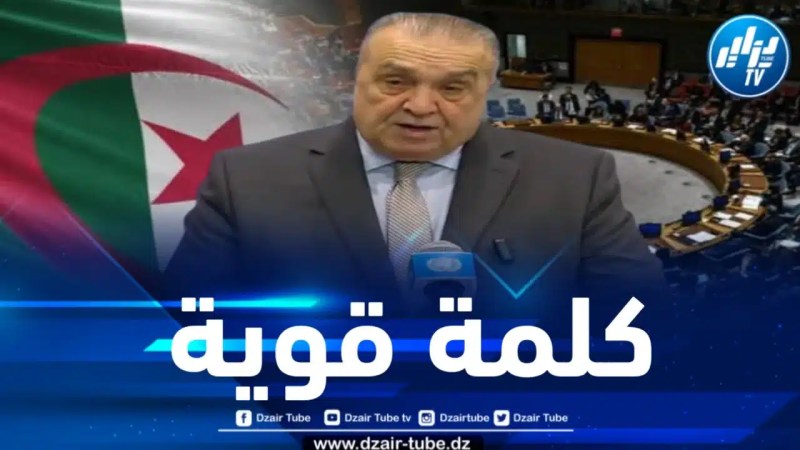 الجزائر تصوت ضدّ مشروع القرار الأمريكي بشأن الوضع في غزة بمجلس الأمن .. وهذا ما قاله بن جامع 