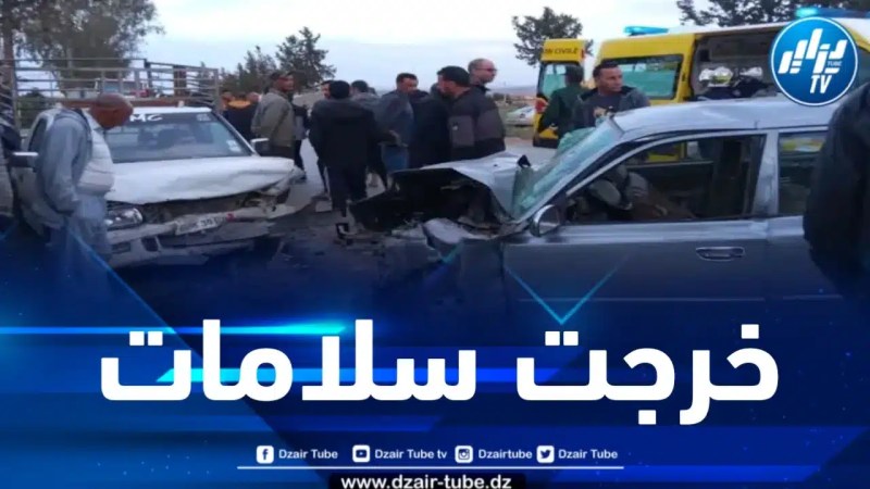 05 جرحى في حادثي مرور بالمدية