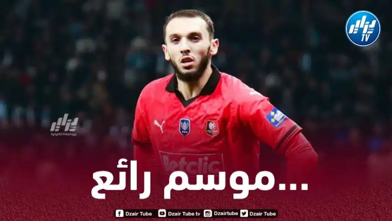 مدرب رين الفرنسي يكيل المديح لغويري