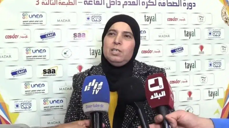 رئيسة الاتحادية الجزائرية لكرة اليد كريمة طالب : نحن نعمل من أجل رفع الراية الوطنية