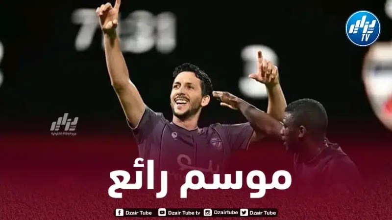 بن سايح يحصد ثمار تألقه في الملاعب السعودية