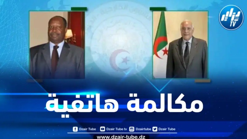 عطاف يتلقى مكالمة هاتفية من مسؤول أممي رفيع المستوى 