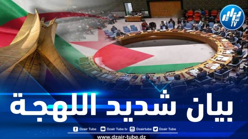 بعثة الجزائر الدائمة لدى الأمم المتحدة تستنكر سياسة الكيل بمكيالين وتنتصر للقضية الفلسطينية 