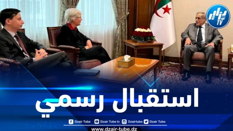الوزير الأول يستقبل سفيرة ألمانيا بالجزائر 