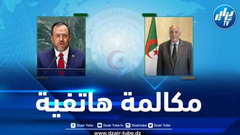 وزير الخارجية يتلقى مكالمة هاتفية من نظيره الفنزويلي