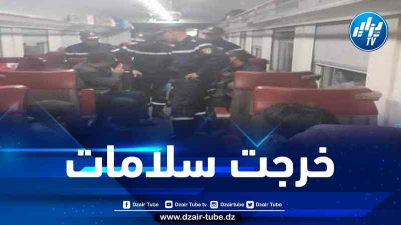 انحراف 3 عربات قطار بولاية قسنطينة