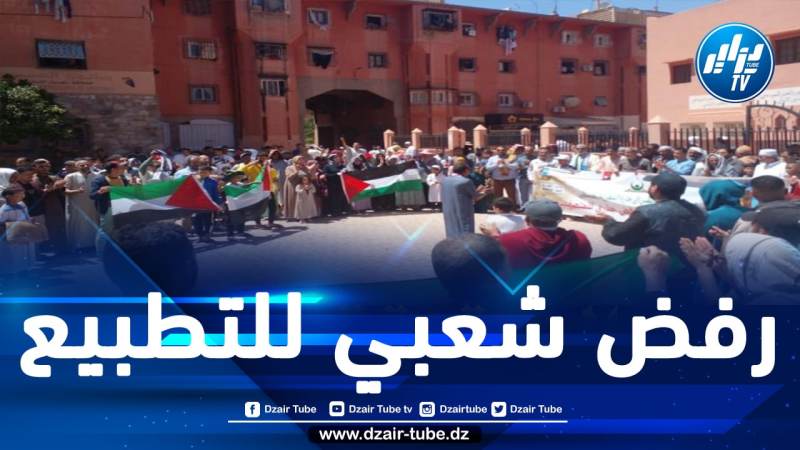 106 مظاهرة في 52 مدينة مغربية دعما لفلسطين