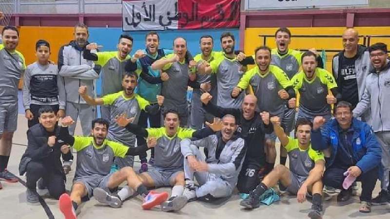باتنة :  تأهل فريق وفاق عين التوتة لكرة اليد للقسم الممتاز