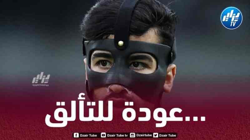 عمورة يخطف الأنظار في بلجيكا