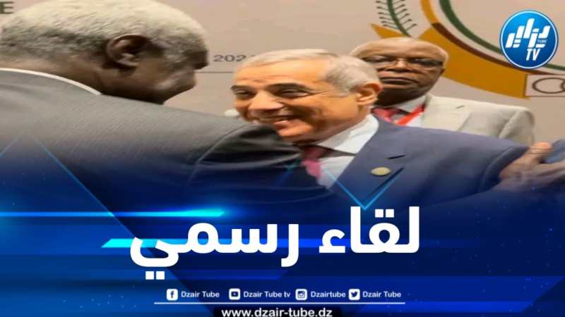 الوزير الأول يلتقي رئيس مفوضية الاتحاد الأفريقي وهذا ما دار بينهما