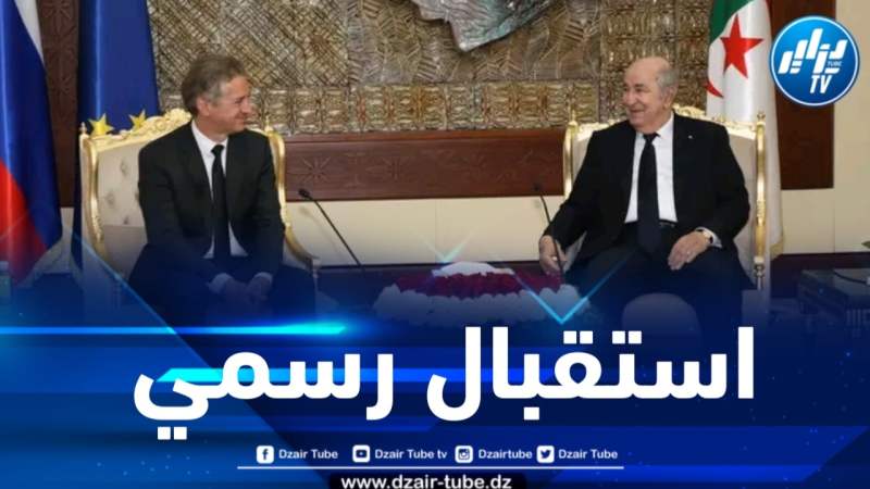 الرئيس تبون يستقبل الوزير الأول السلوفيني