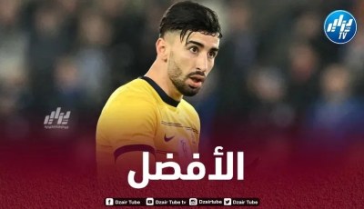 عمورة ضمن تشكيلة الموسم في بلجيكا
