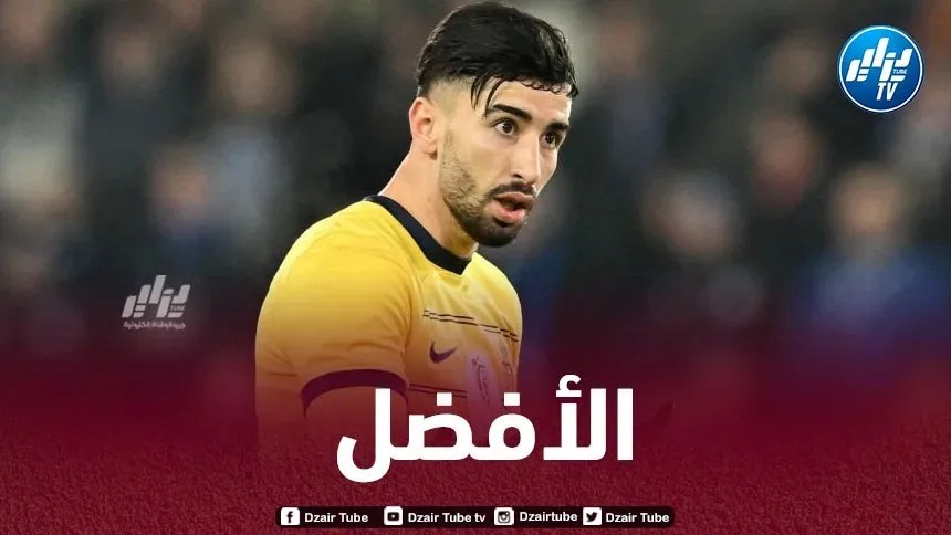 عمورة ضمن تشكيلة الموسم في بلجيكا