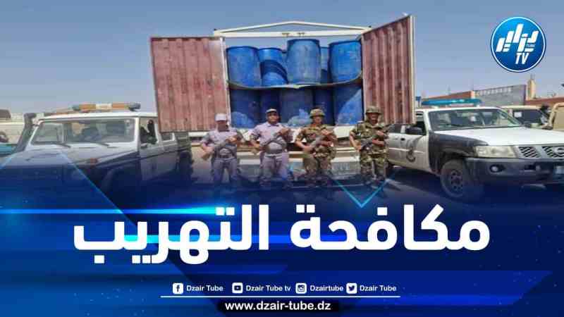حجز 25 ألف لتر من البنزين موجهة للتهريب بتمنراست