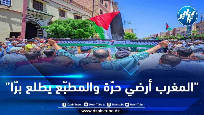 عشرات الوقفات الاحتجاجية بالمدن المغربية تنديدا بالتقتيل والتجويع في غزة ورفضا للتطبيع
