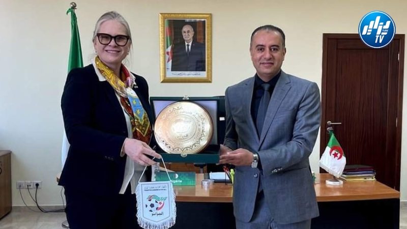 صادي يستقبل سفيرة النرويج بالجزائر