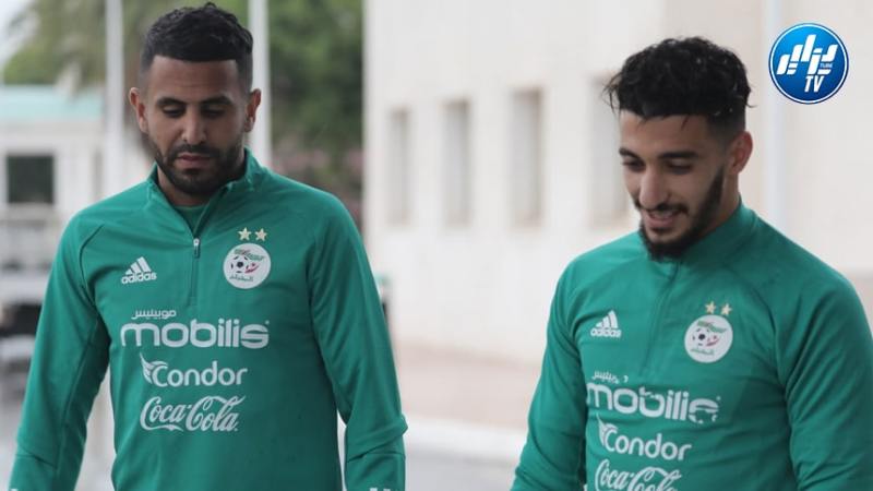 بن رحمة يرفض التعليق على غياب محرز عن مواجهتي “غينيا” و “أوغندا”