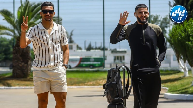 لاعبو المنتخب الوطني يتوافدون على “سيدي موسى” قبل الشروع في الأمور الجدية