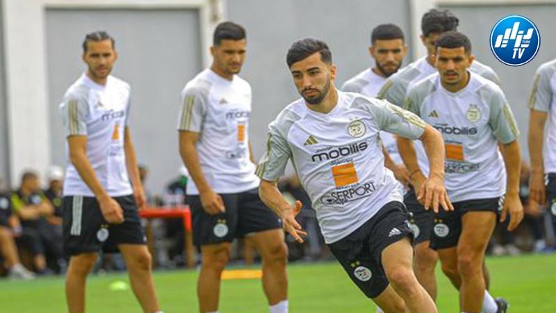 المنتخب الوطني يجري حصته التدريبية الثانية وعوار يلتحق بسيدي موسى