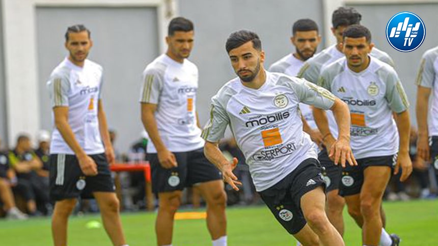 المنتخب الوطني يجري حصته التدريبية الثانية وعوار يلتحق بسيدي موسى
