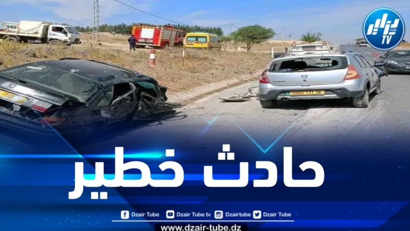 المدية : 07 جرحى في حادث مرور ببني سليمان 