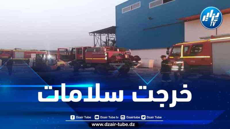 نشوب حريق بمصنع البلاستيك والبوليستار بولاية المدية