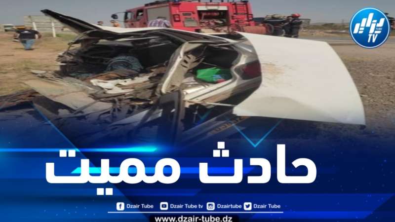 وفاة شخصين في حادث مرور بالبويرة 