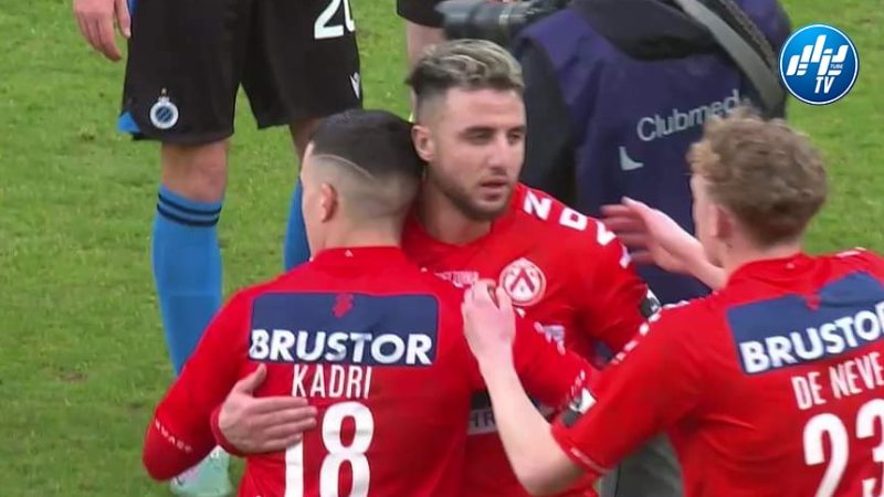 “كورتريك” يتعثر في أول خرجة له في الدوري البلجيكي بحضور قادري ومسعودي