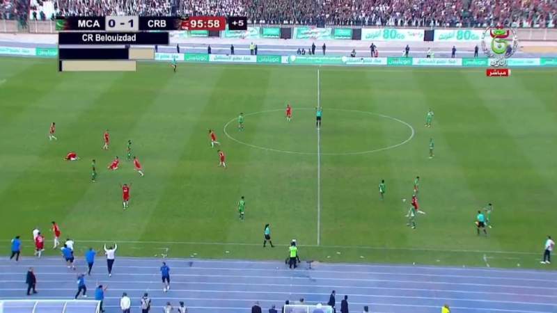 شباب بلوزداد يفوز على مولودية الجزائر و يتوج بكأس الجمهورية