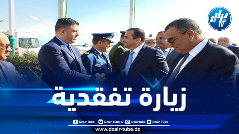 عرقاب في زيارة تفقدية إلى ولايتي عنابة والطارف