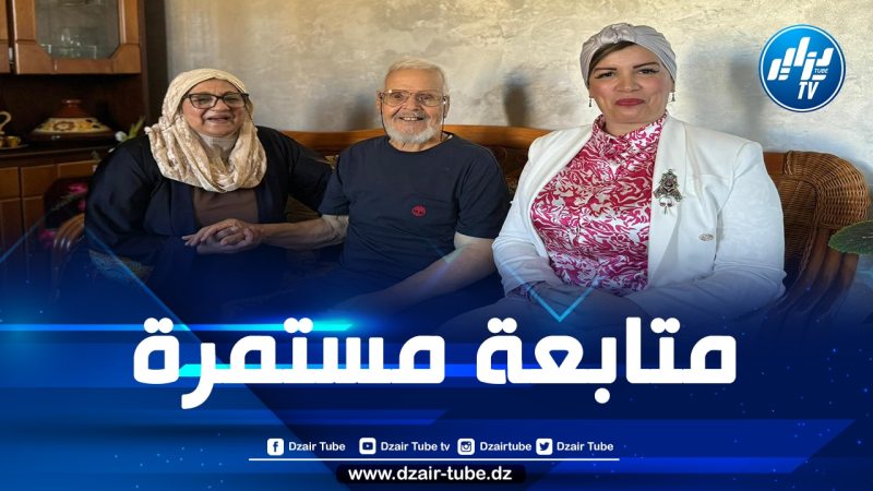 مولوجي تقوم بزيارة للفنان حمزة فغولي رفقة عدد من الفنانين