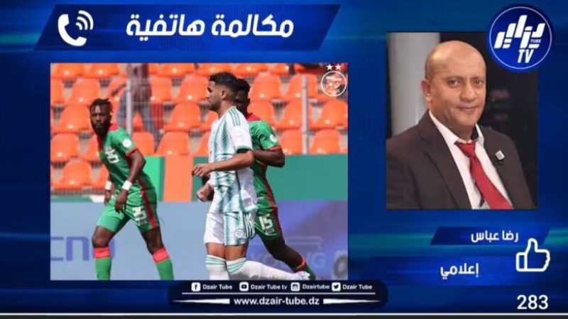 رضا عباس لدزاير توب : لا نستطيع الكلام عن خيارات بيتكوفيتش إلا بعد نهاية التربص