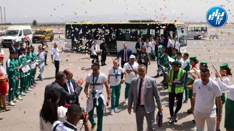 بعد الإنجاز المحقق في أولمبياد باريس…الرياضيون الجزائريون يحظون باستقبال الأبطال