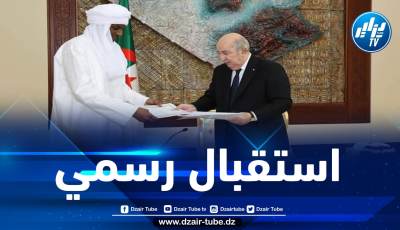 رئيس الجمهورية يتسلم رسالة من رئيس المجلس العسكري بالنيجر