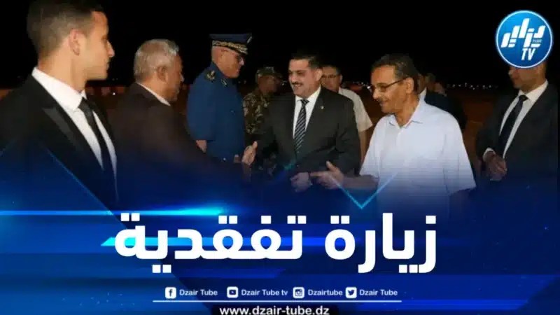 وزير الري يحل ببشار في زيارة تفقدية 