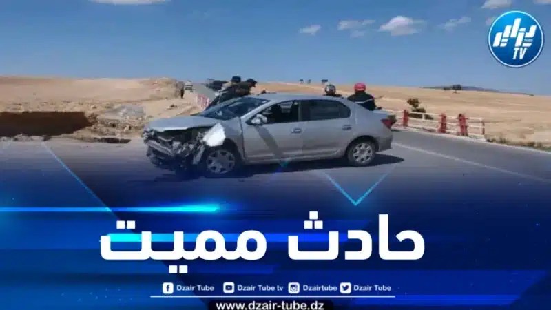 وفاة شخص في حادث إنحراف سيارة بالمسيلة 