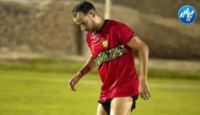 بن العمري يخوض أول حصة تدريبية مع الشرطة