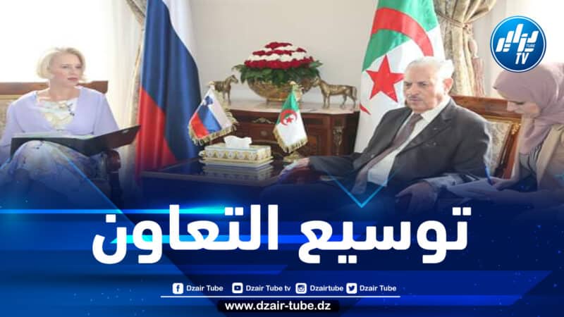 ڨوجيل يبحث سبل توسيع التعاون مع رئيسة الجمعية الوطنية لجمهورية سلوفينيا