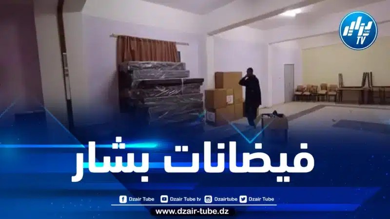 بشار: إجلاء 260 عائلة من المناطق المعرضة للفيضانات